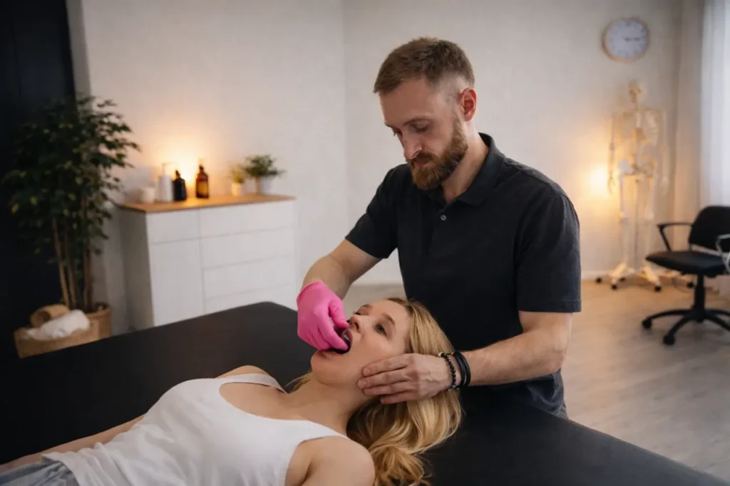 Остеопат Микола Шимчишин проводить корекцію щелепного суглоба (СНЩС) у Києві