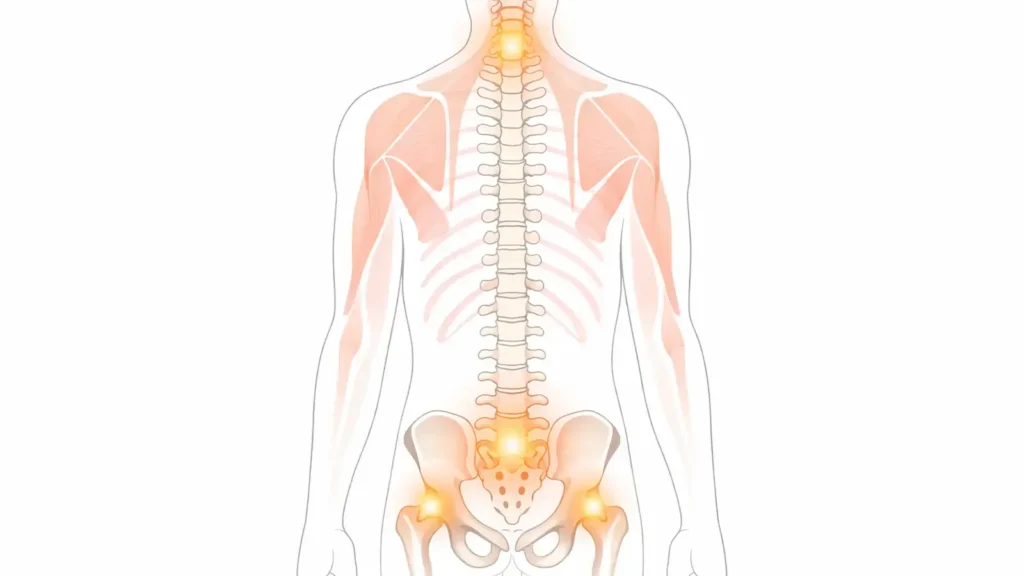 Остеопатичний масаж Київ: робота з глибокими м'язами та фасціями хребта.