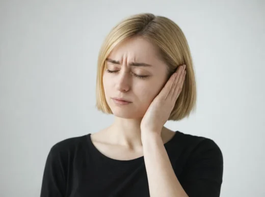 Симптоми дисфункції СНЩС: біль у щелепі та напруга жувальних м'язів