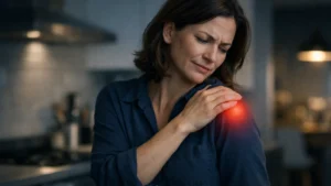 Біль у плечі — історія відновлення клієнтки через остеопатичний підхід