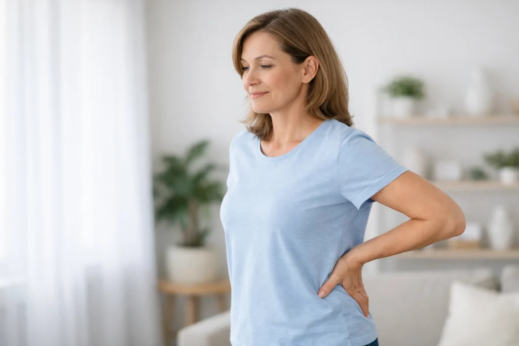 Біль у попереку та напруга нижньої частини спини