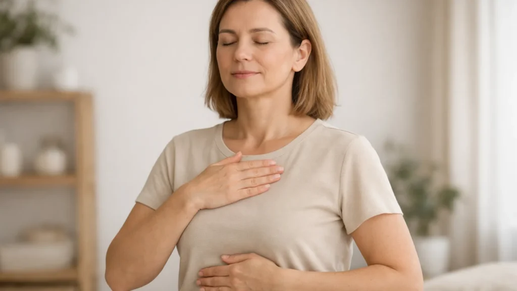 Діафрагмальне дихання для покращення руху рідини в організмі