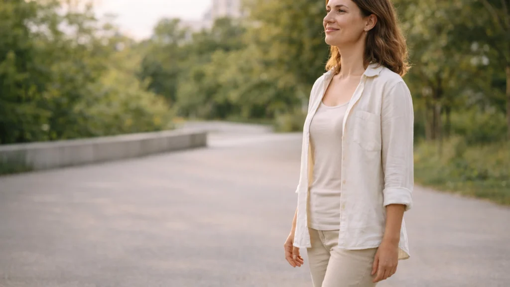 Відчуття легкості та стабільності після корисної ходьби