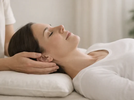 Сеанс краніосакральної терапії з м’яким остеопатичним дотиком