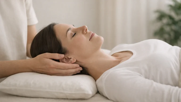 Сеанс краніосакральної терапії з м’яким остеопатичним дотиком