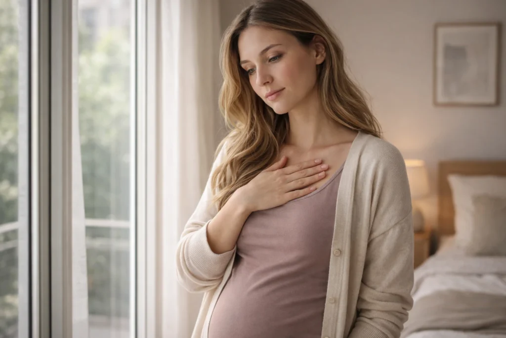 Нудота у першому триместрі вагітності