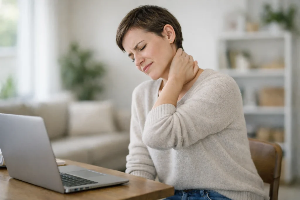 біль у шиї при остеохондрозі шийного відділу хребта симптом