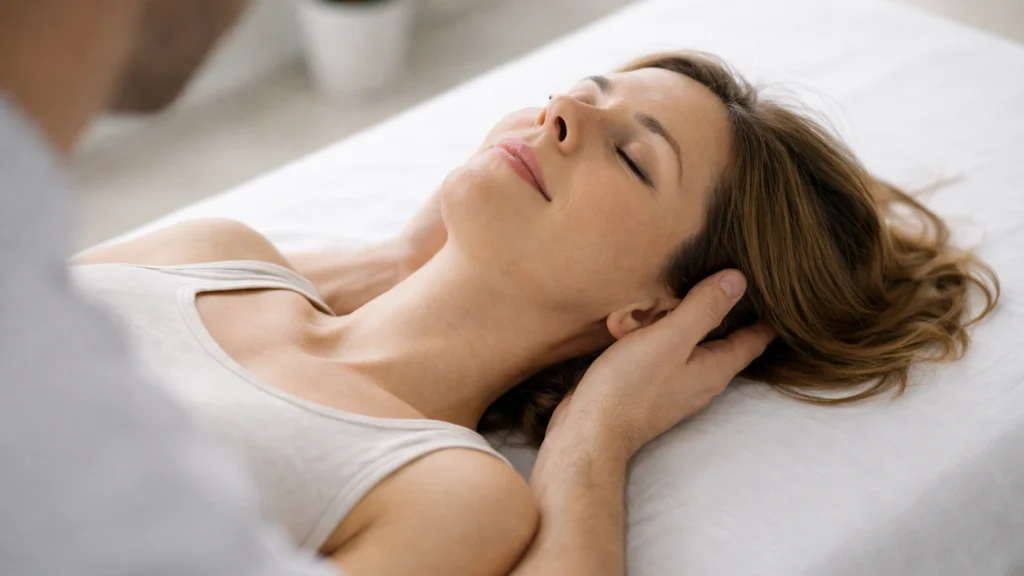 остеопатична робота з шийним відділом остеопат Київ