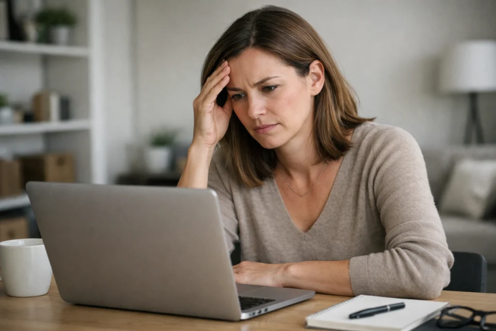 Перевантаження нервової системи з головним дискомфортом