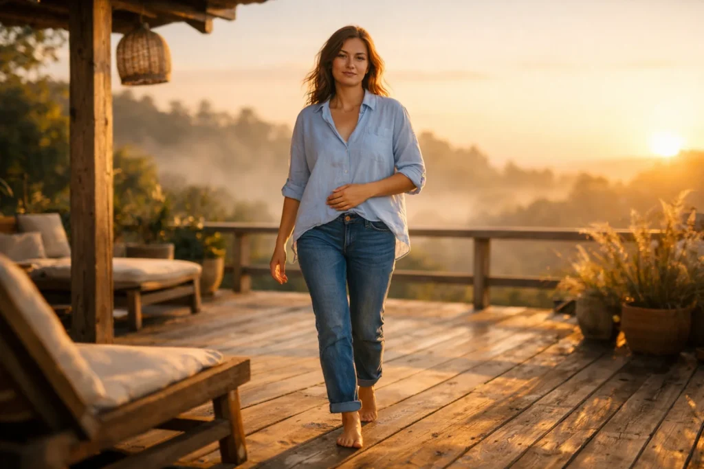 Полегшення після вісцеральної остеопатії — відчуття легкості у животі