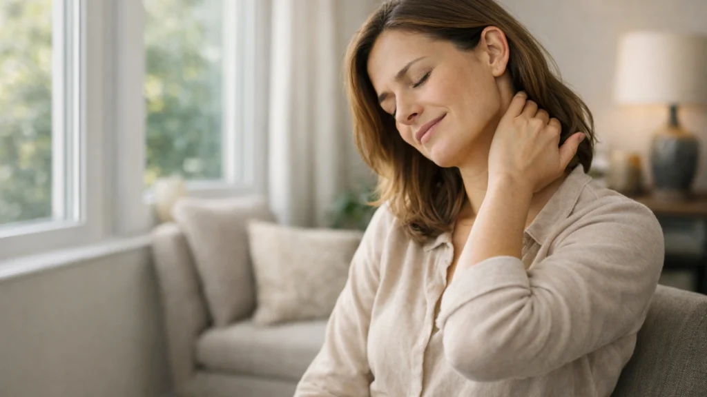 результат після остеопатії зменшення болю у шиї