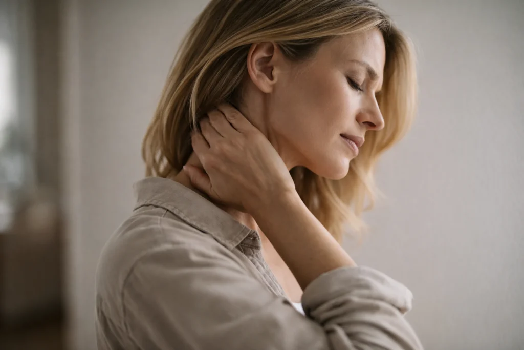 Напруження шийного сегмента та підпотиличної зони